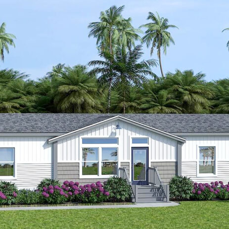 Exterior View of manufactured home