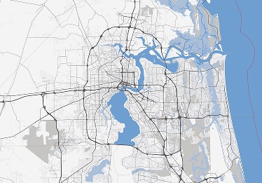 jacksonville map
